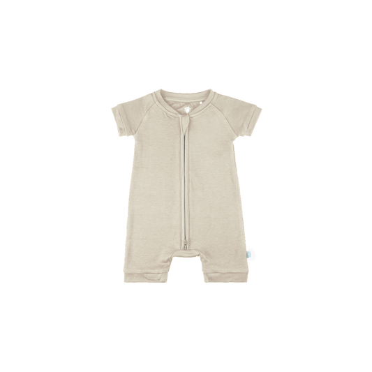 Baby Short-Sleeve Bamboo Romper