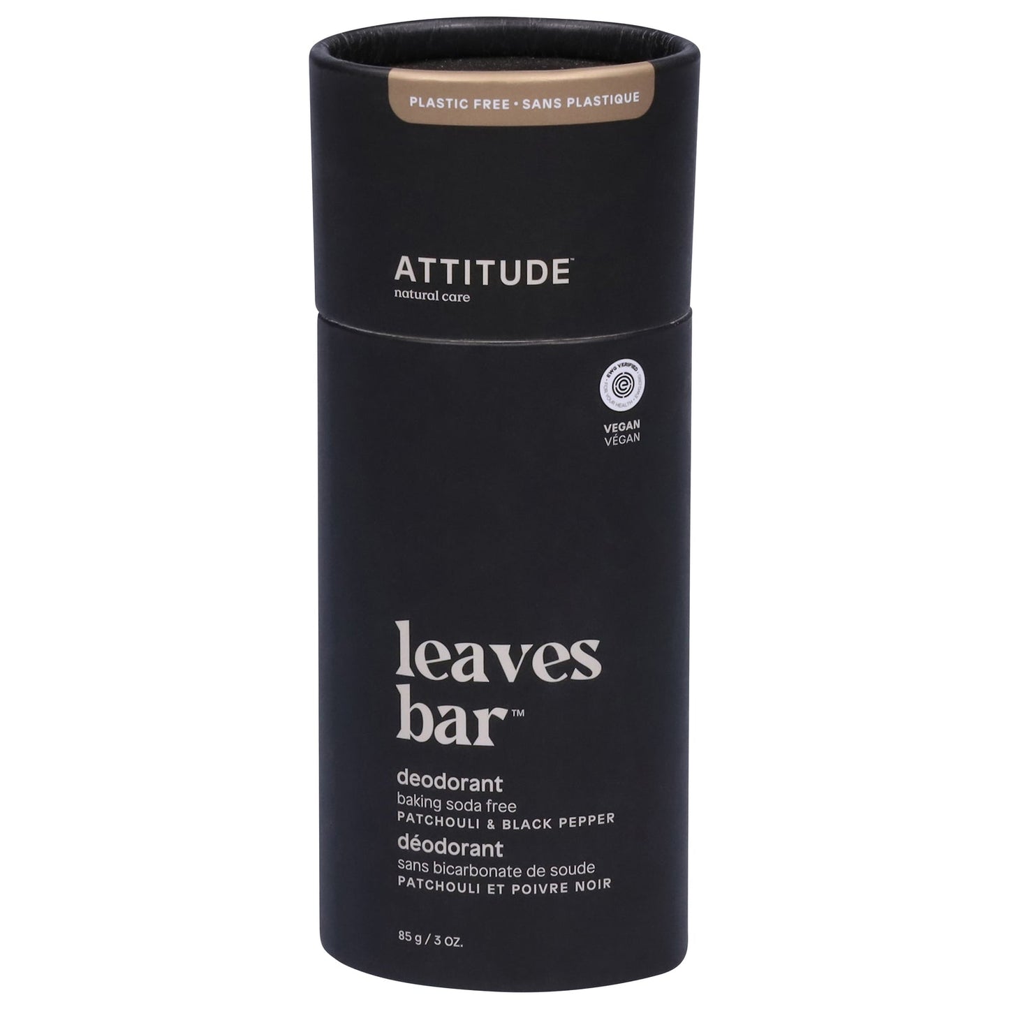 Attitude Deodorant Patchouli & Black Pepper - 3 oz.