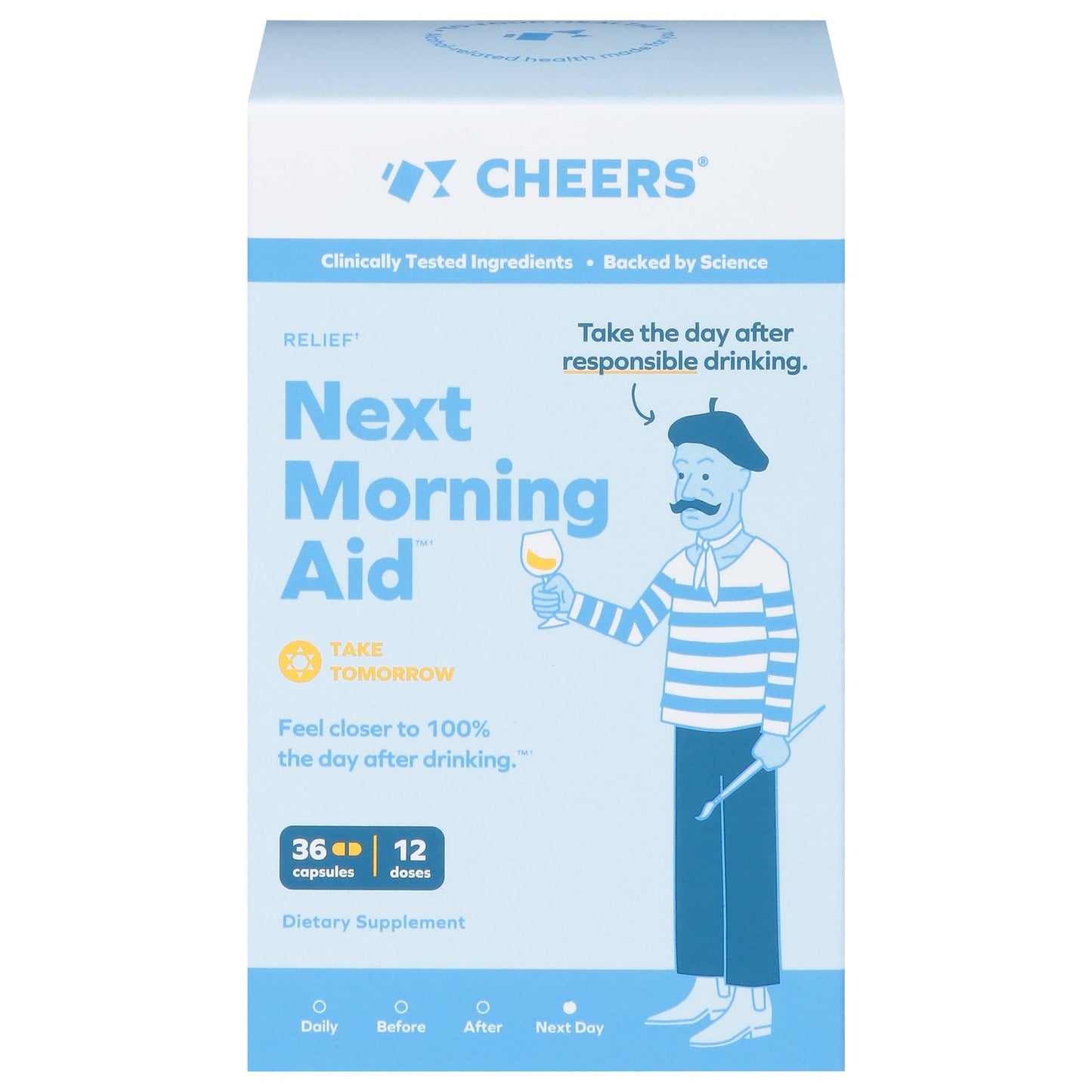 Cheers Next Morning Hangover Relief - 36 Count
