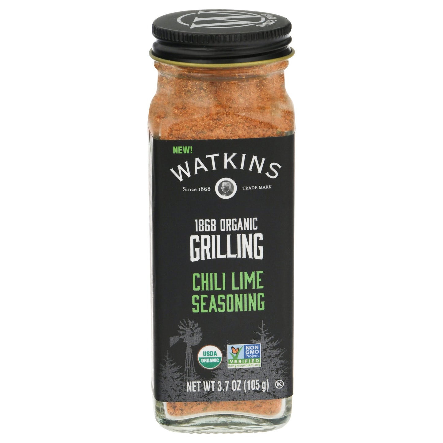 Watkins Chili Lime Seasoning - 3-3.7 Oz (Pack of 3)