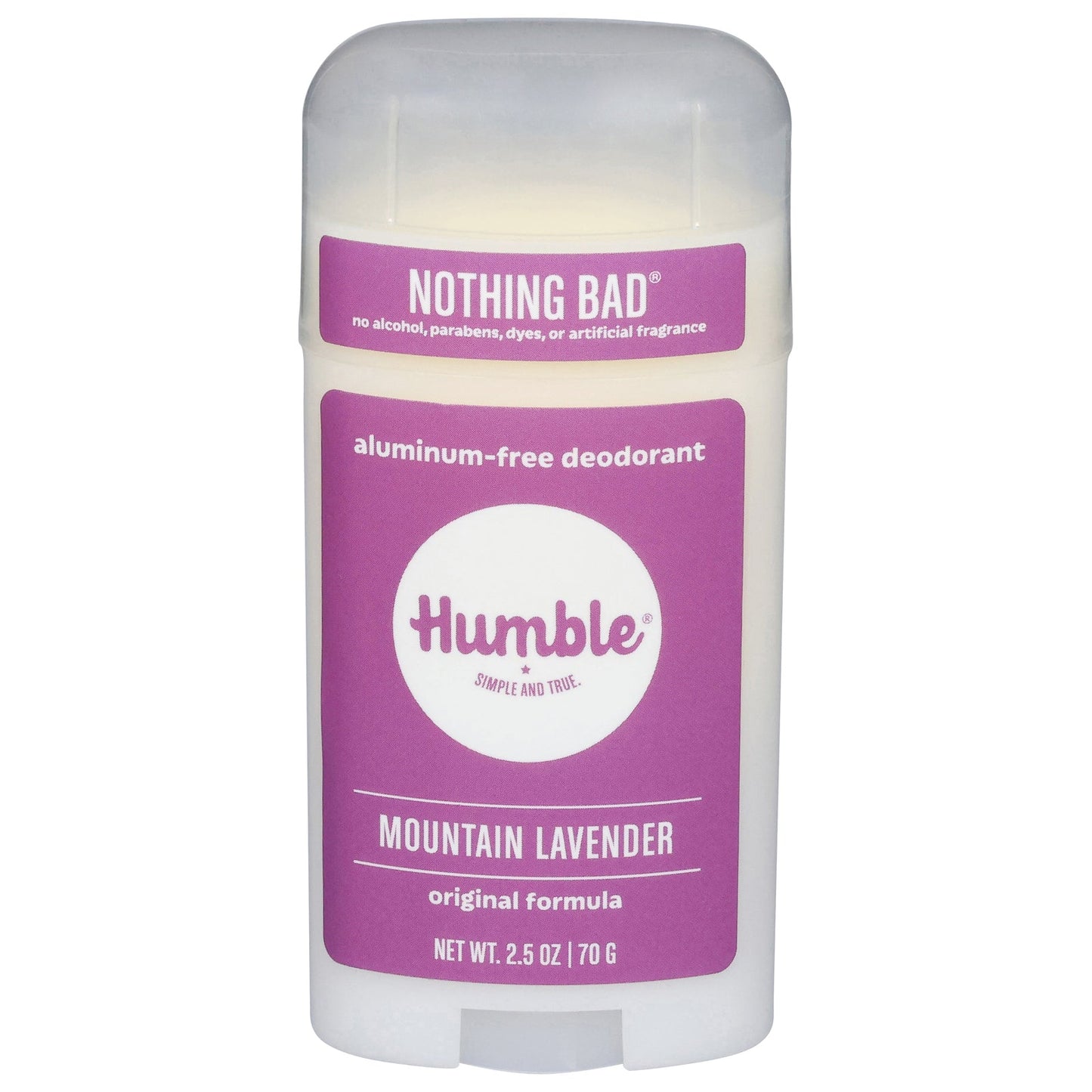 Humble Brands Mountain Lavender Deodorant - 2.5 Oz - Natural & Effective Odor Protection