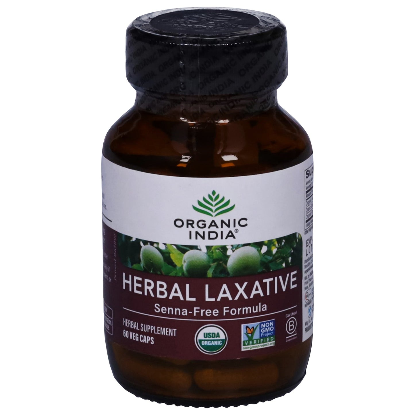 Organic India Laxative Organic Herbal Vcaps - 60 Count