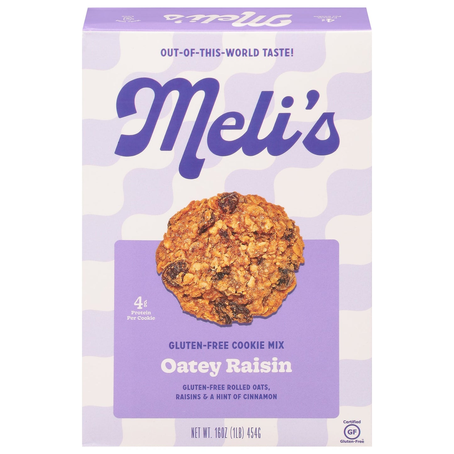 Meli's Monster Cookies Cky Mix Oatey Raisin - 6 Count of 16 Oz