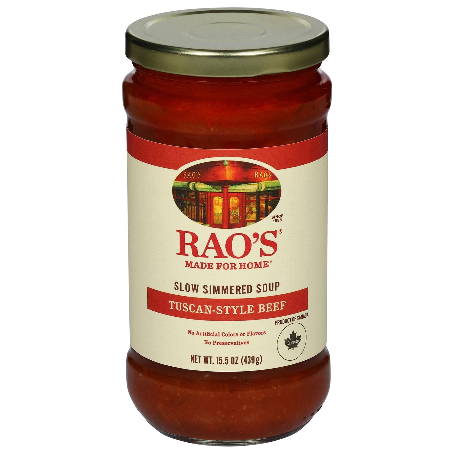 Rao's Tuscan Style Beef Soup, 6 x 15.5 oz