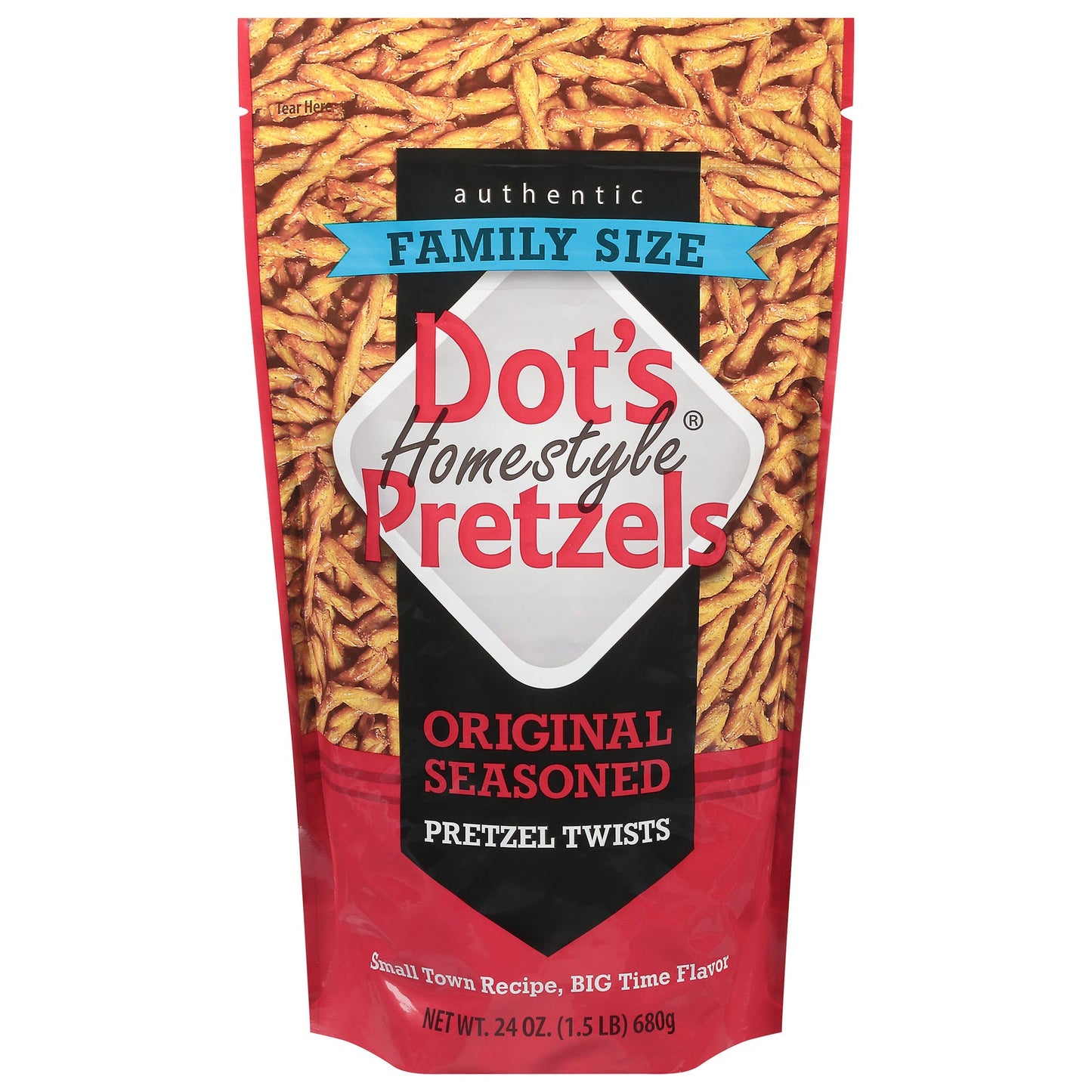 Dot's Homestyle Pretzels Original - 24 oz Bag (Pack of 10)