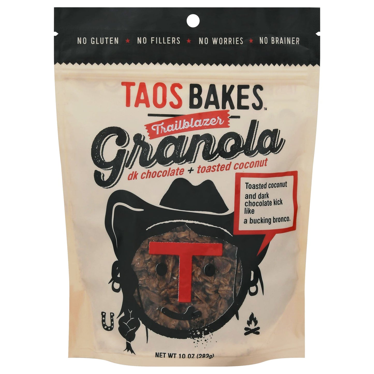Taos Bakes Dark Chocolate Toasted Coconut Bites - Pack of 6 - 10 oz