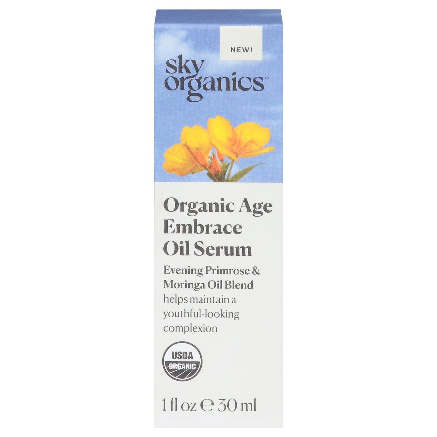 Sky Organics Age Embrace Face Serum - Anti-Aging Oil Blend - 1 fl oz