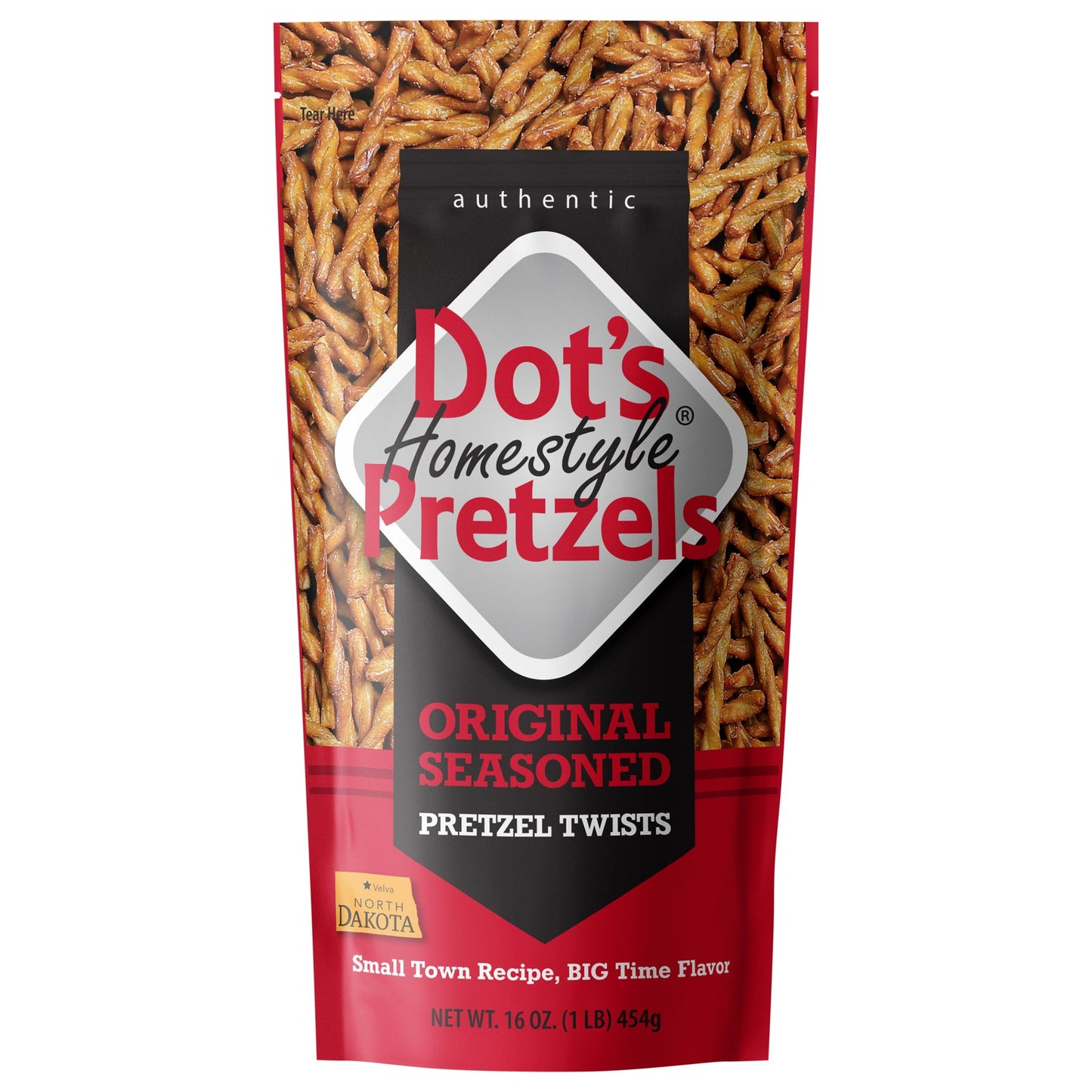 Dot's Homestyle Pretzels Original - 16 oz Bags - 10 Count Case