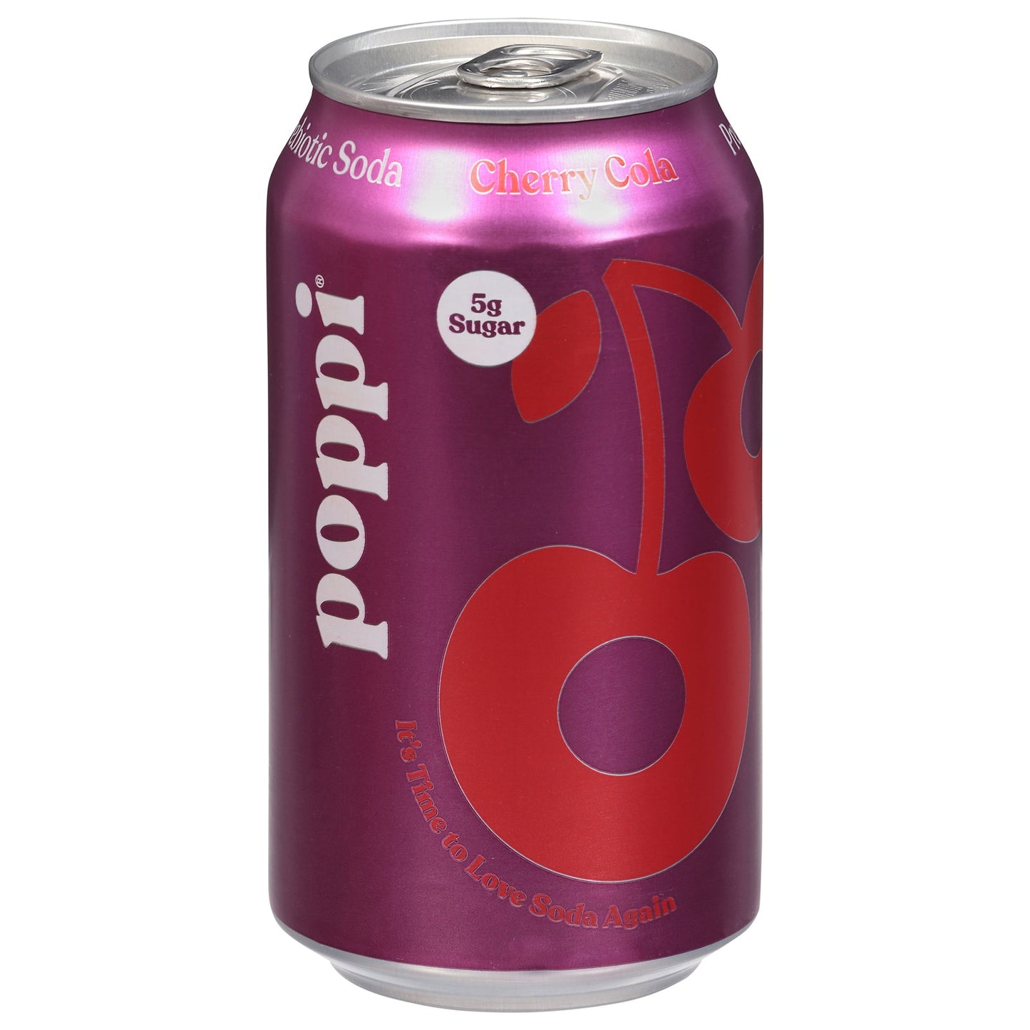 Poppi Prebiotic Soda - Cherry Cola - 12 fl oz (12 Pack)