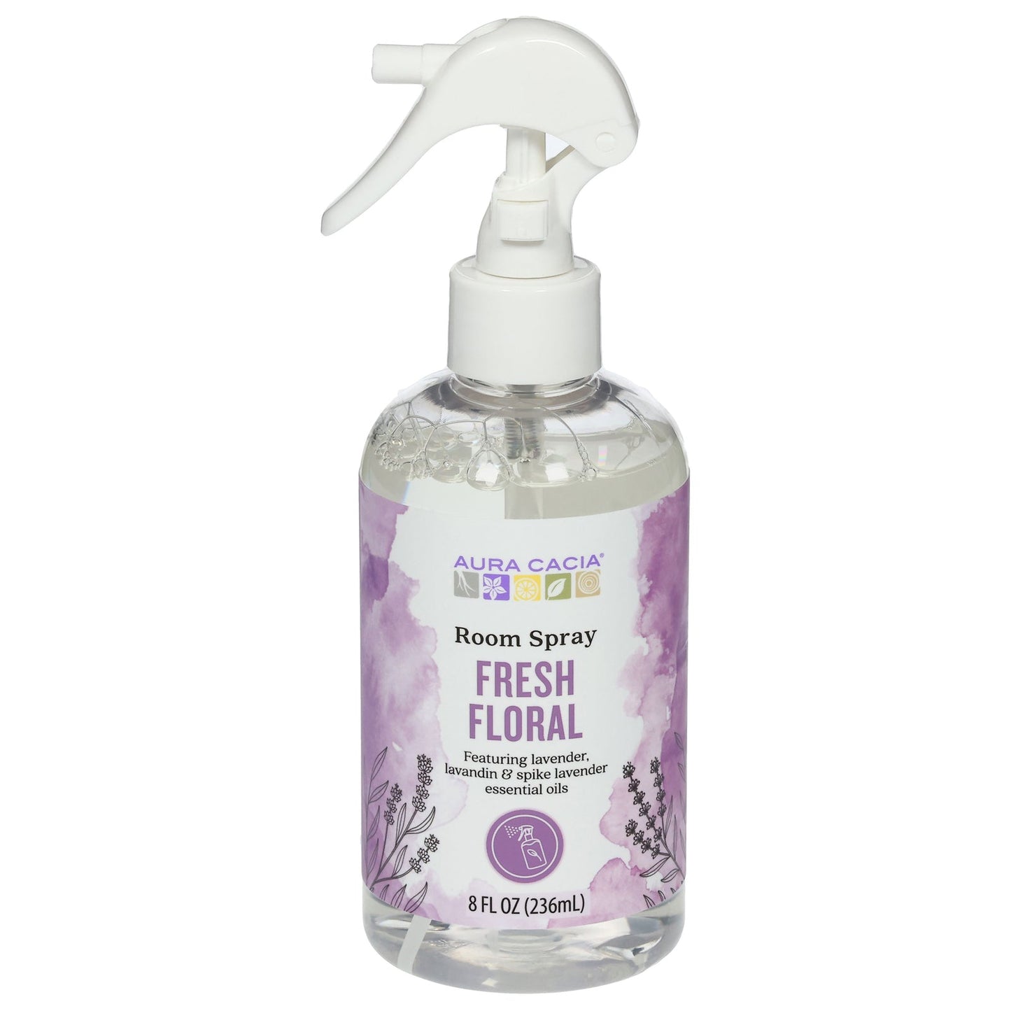 Aura Cacia Fresh Floral Room Spray - Natural Aromatherapy Air Freshener - 4 fl oz