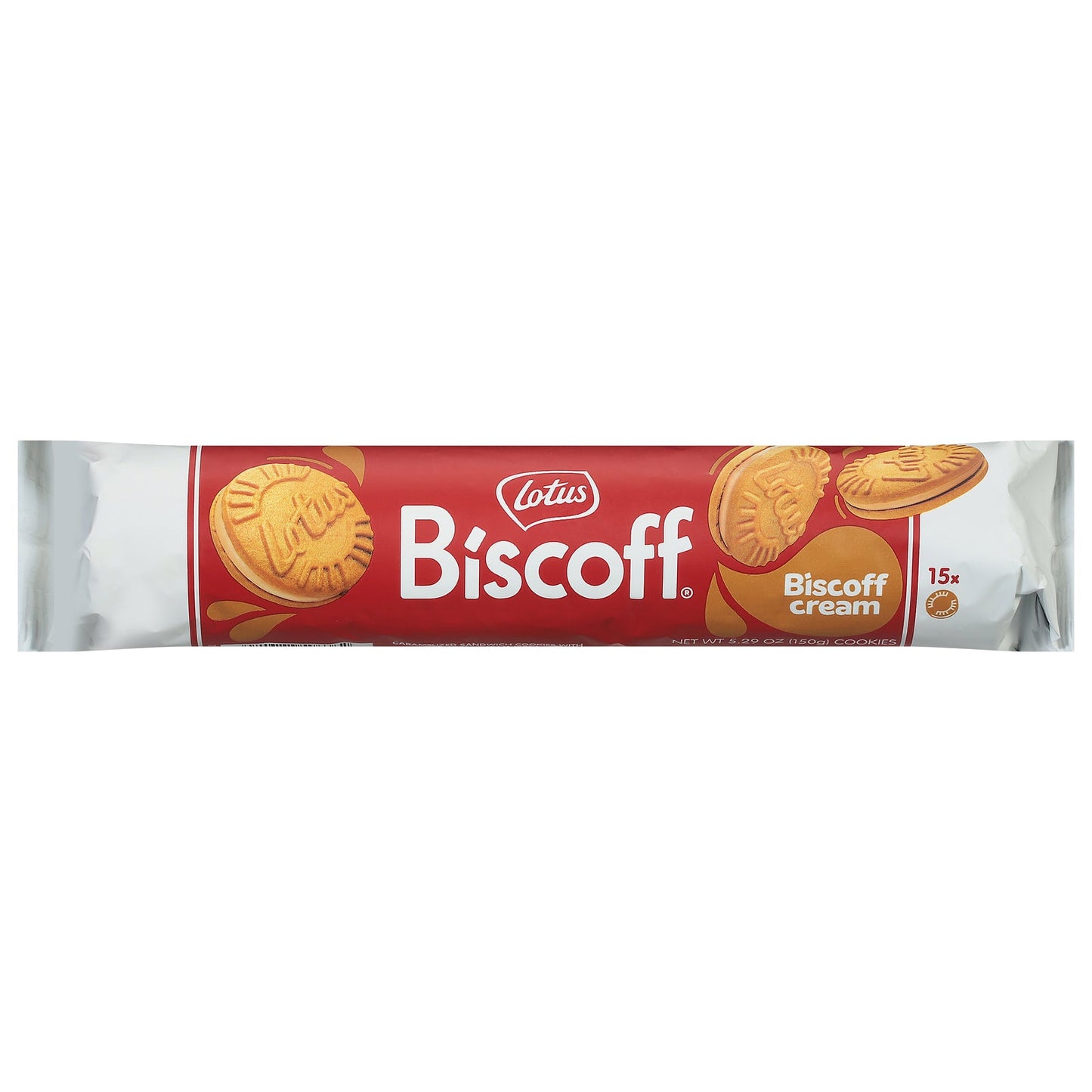 Biscoff Cookie Sandwich with Biscoff Cream Filling - 9 Cookies (5.29 oz)