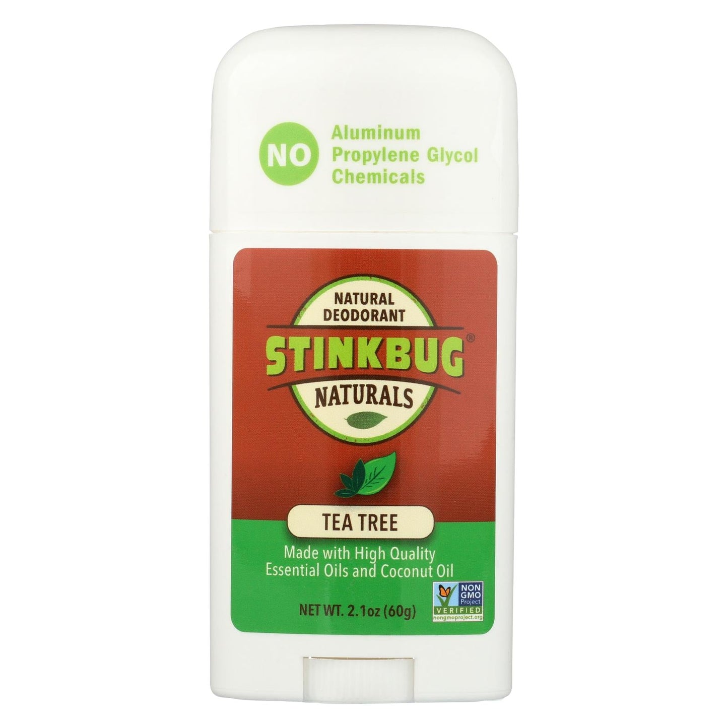 Stinkbug Naturals Tea Tree Deodorant - 2.1 Oz - Natural Odor Protection