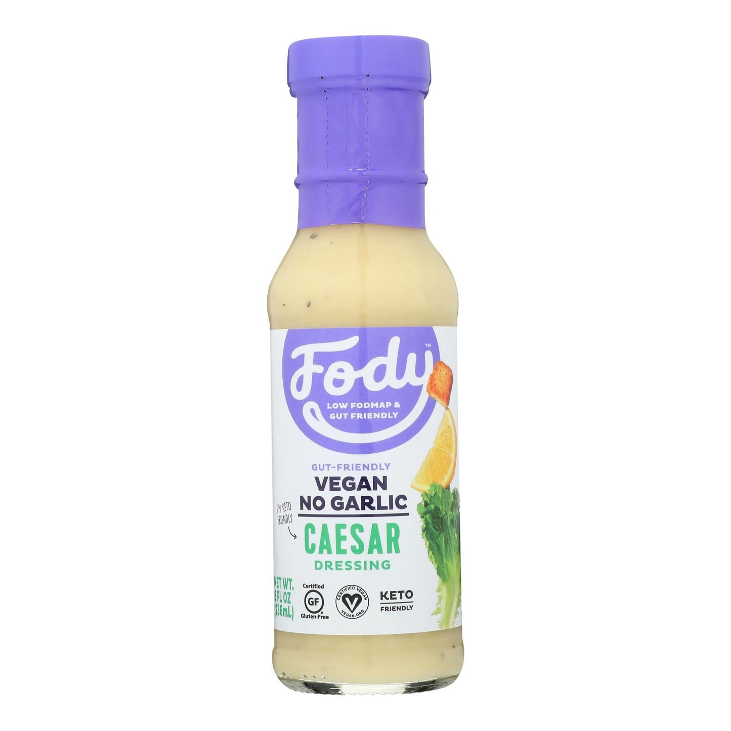 Fody Food Company - Dressing Salad Ceasar - Case Of 6 - 8 Fz