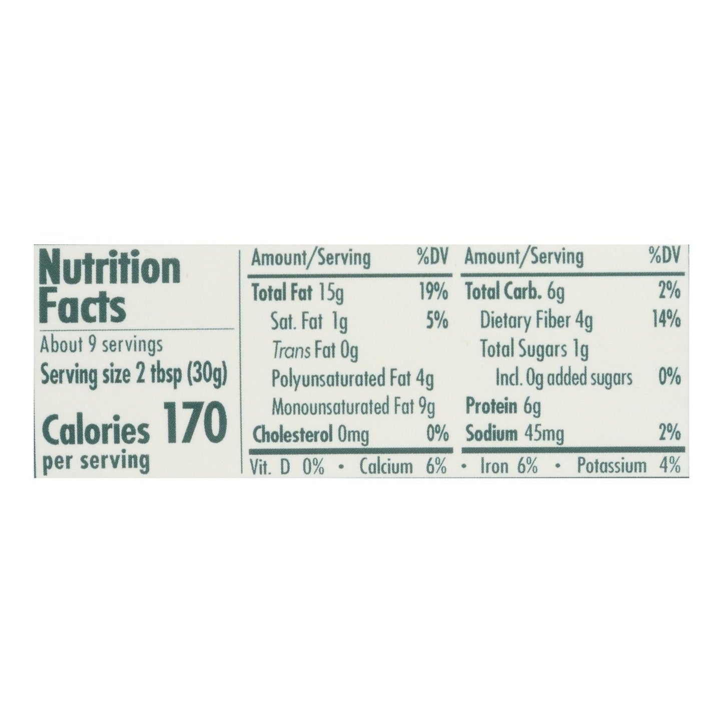 Fix & Fogg Almond Butter Crunchy, 6-10 Oz. Pack