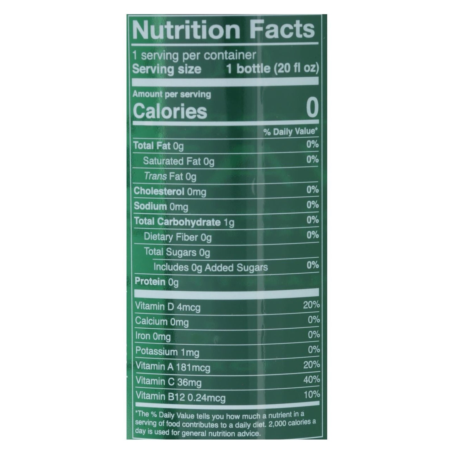 Chlorophyll Water - Liquid Chlorophyll - 16.9 Fl Oz - Pack of 12