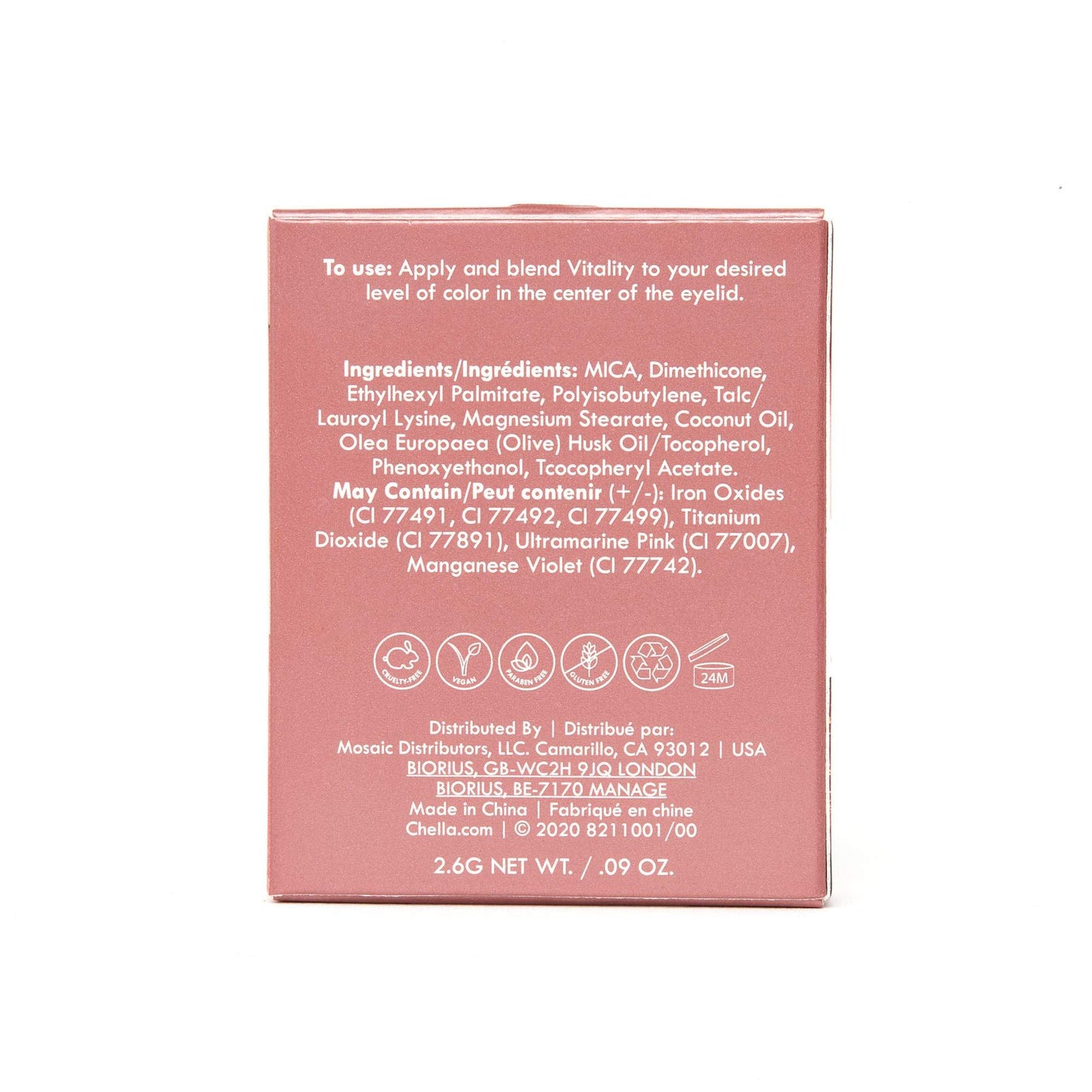 eyeshadow refill vitality pearl - golden