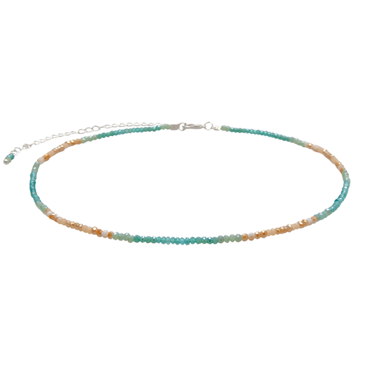 I Am Divine Goddess + 3mm Positive Energy Healing Necklace Stack