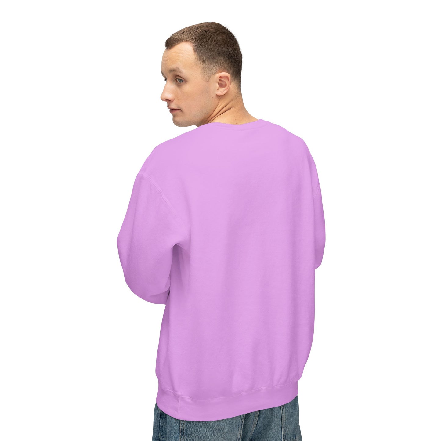 SW-112PRL-24 Unisex Lightweight Neon Violet Color Sweatshirt