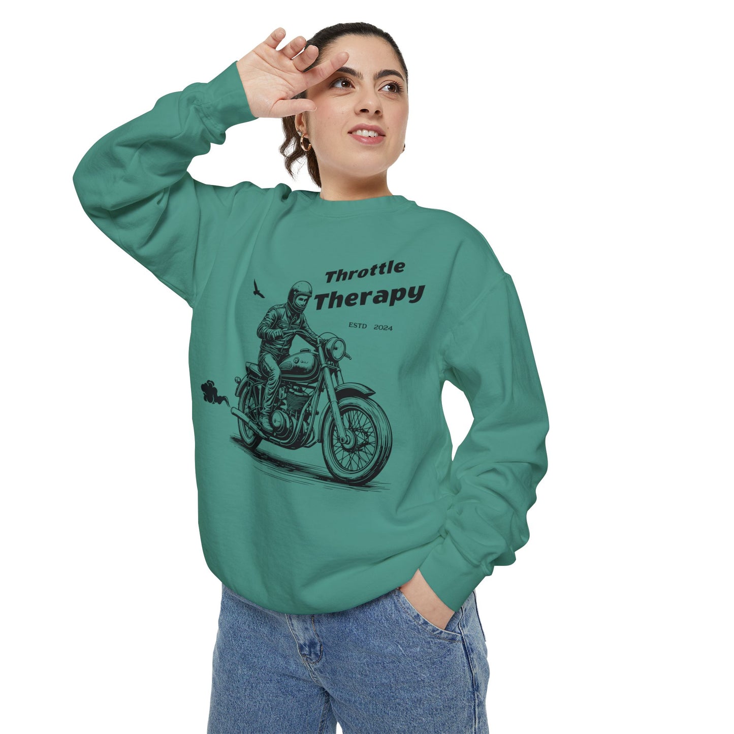 SW-064ML-24 Comfy Bike lover Sweatshirt
