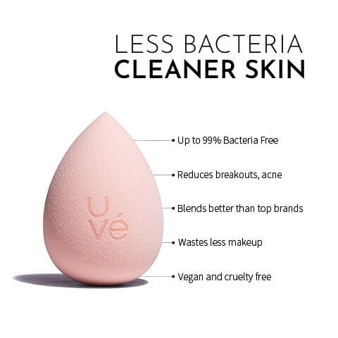 PURE Teardrop Antimicrobial Makeup Sponge