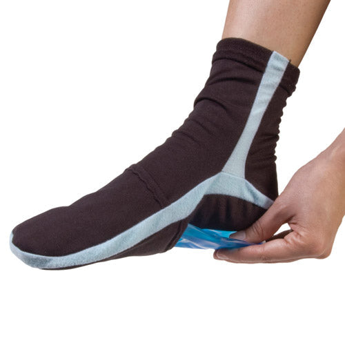 NatraCure Cold Therapy Socks for Plantar Fasciitis & Heel Pain Relief - Large/Extra Large (Pair)