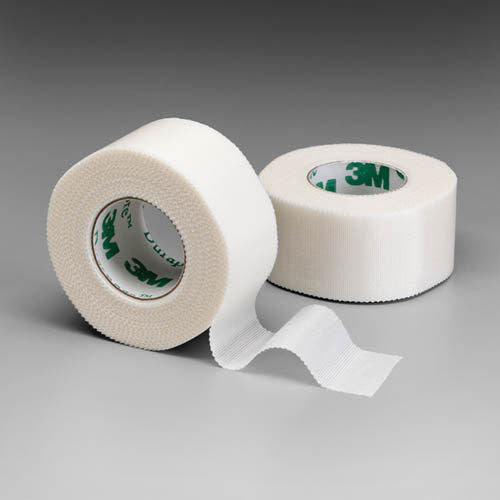 3M Durapore Silk Tape - 1 Inch x 10 Yards - High Strength, 12/Box