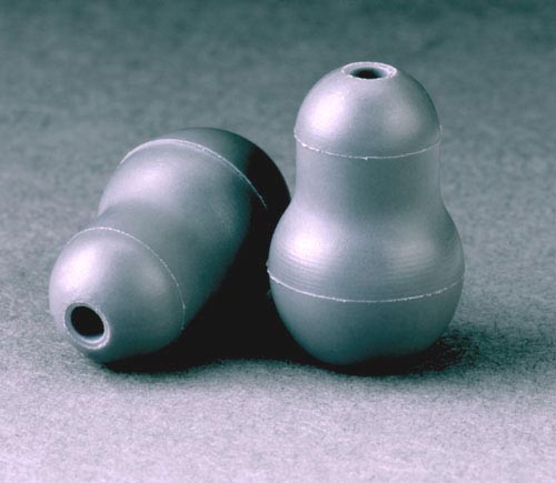 Littmann Stethoscope Eartips - Soft Seal, Snap-Tight - Black, Small (Pair)