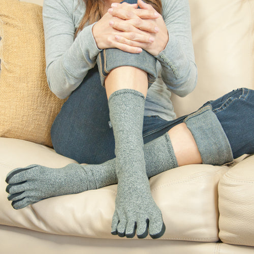 IMAK Arthritis Socks, Large, Mild Compression Cotton (Pair)
