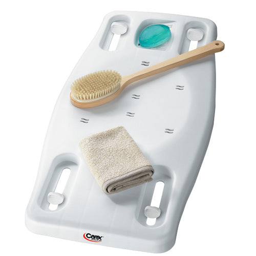 Carex Portable Shower Bench for Travel & Small Spaces - 300 lb Capacity