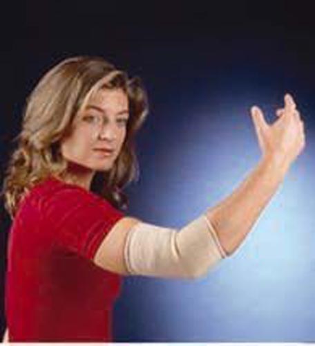 J&J X-Large Slip-On Elbow Support - Knit Compression Sleeve for Right or Left Elbow