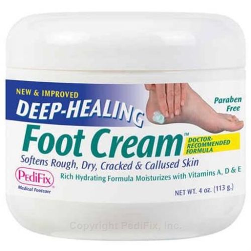 Deep Healing Foot Cream for Dry Cracked Feet - 4oz Jar