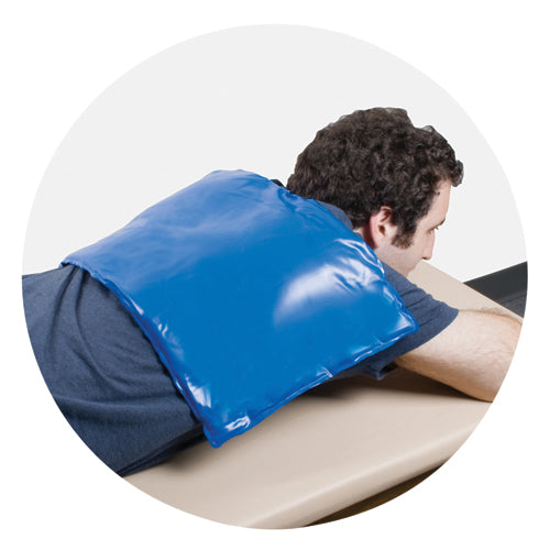 Reusable Oversized Cold Pack 11 x 21 for Pain Relief - Heavy Duty Blue Vinyl