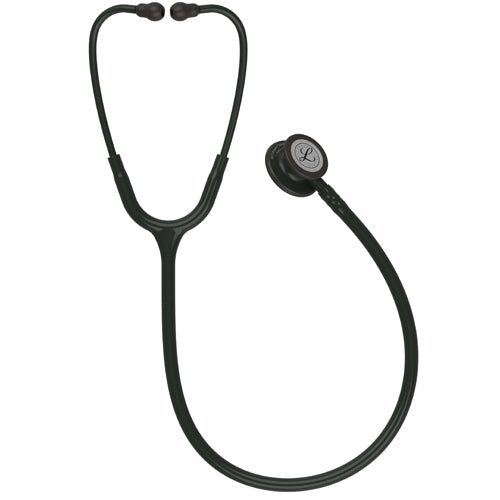 3M Littmann Classic III Stethoscope, Black Edition, High Acoustic Sensitivity, 27 inch