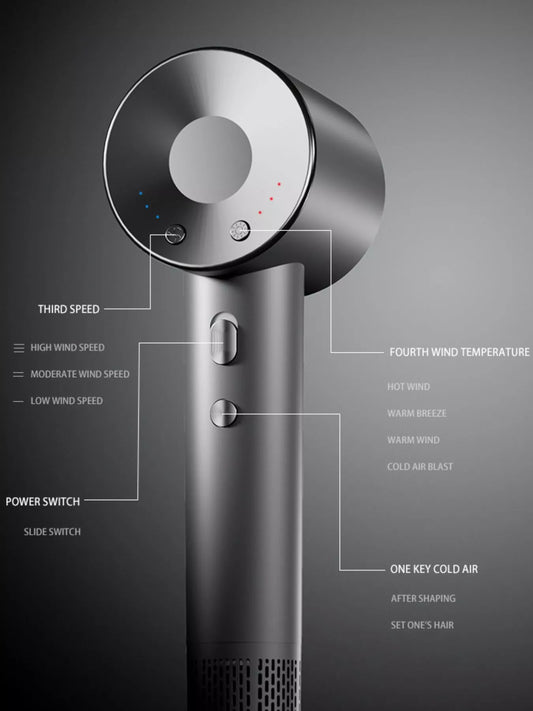 Intelligent Temperature Control High-Speed Hair Dryer