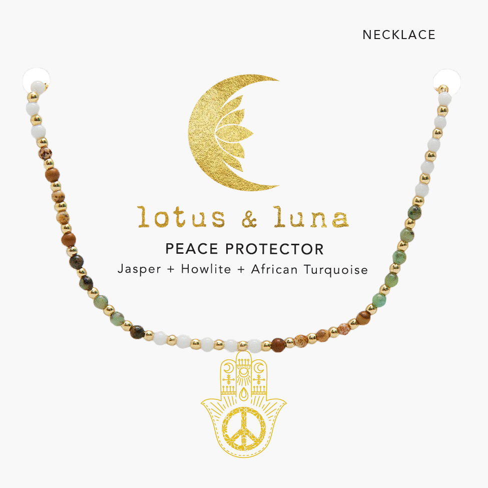 Peace Protector 2mm Healing Necklace