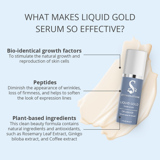 "Liquid Gold" Facial Serum - 1 oz 30 mL