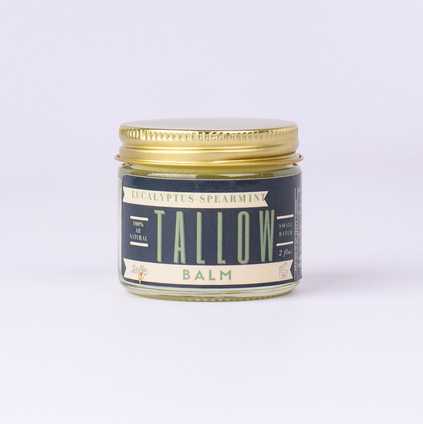 6 pack Travel Tallow All-Natural Skincare Premium Quality All Natural Gift Box by The Lady May