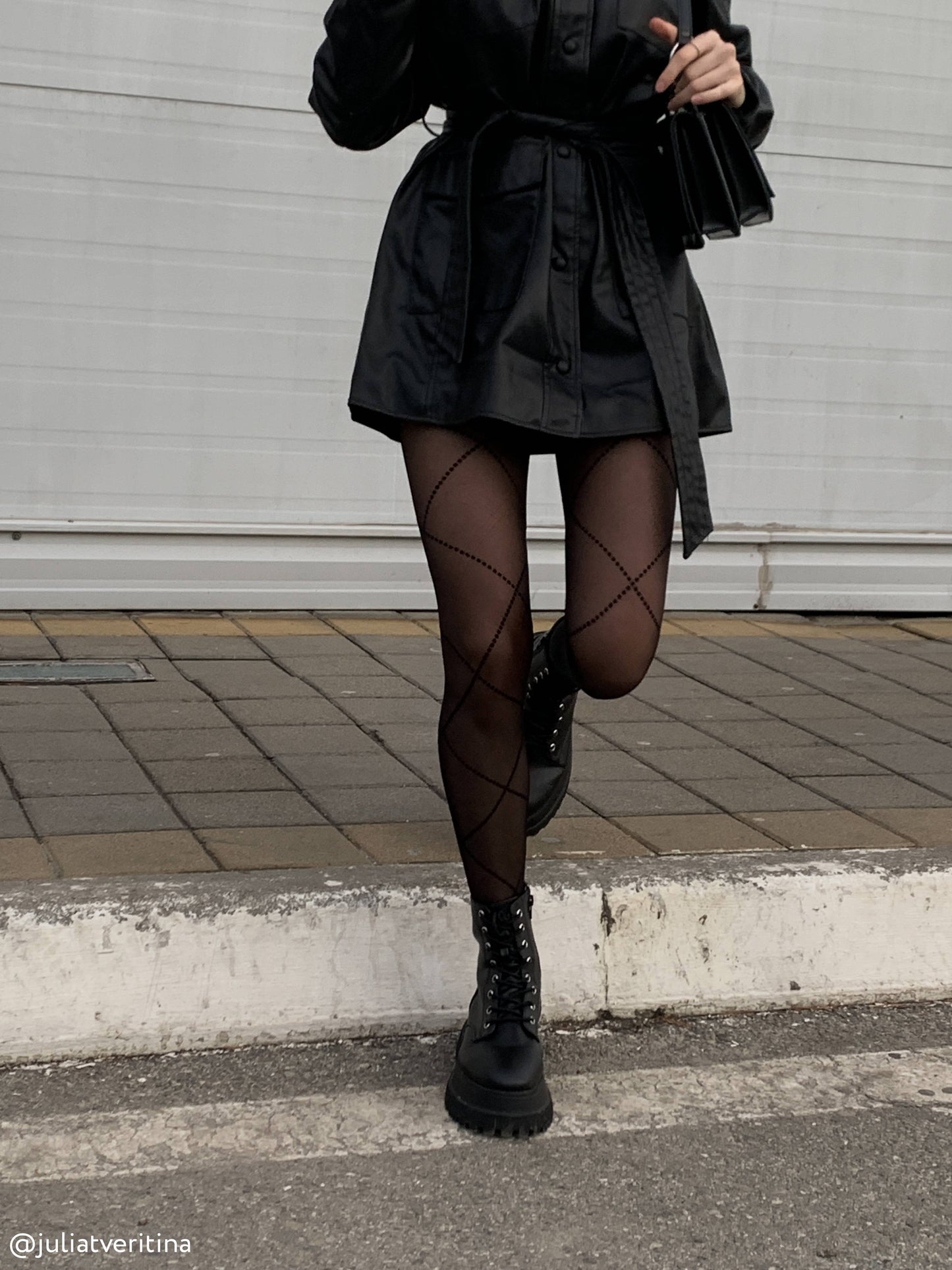 Conte Galerie 20 Den - Fantasy Women's Tights with a rhombus pattern (20С-89СП)