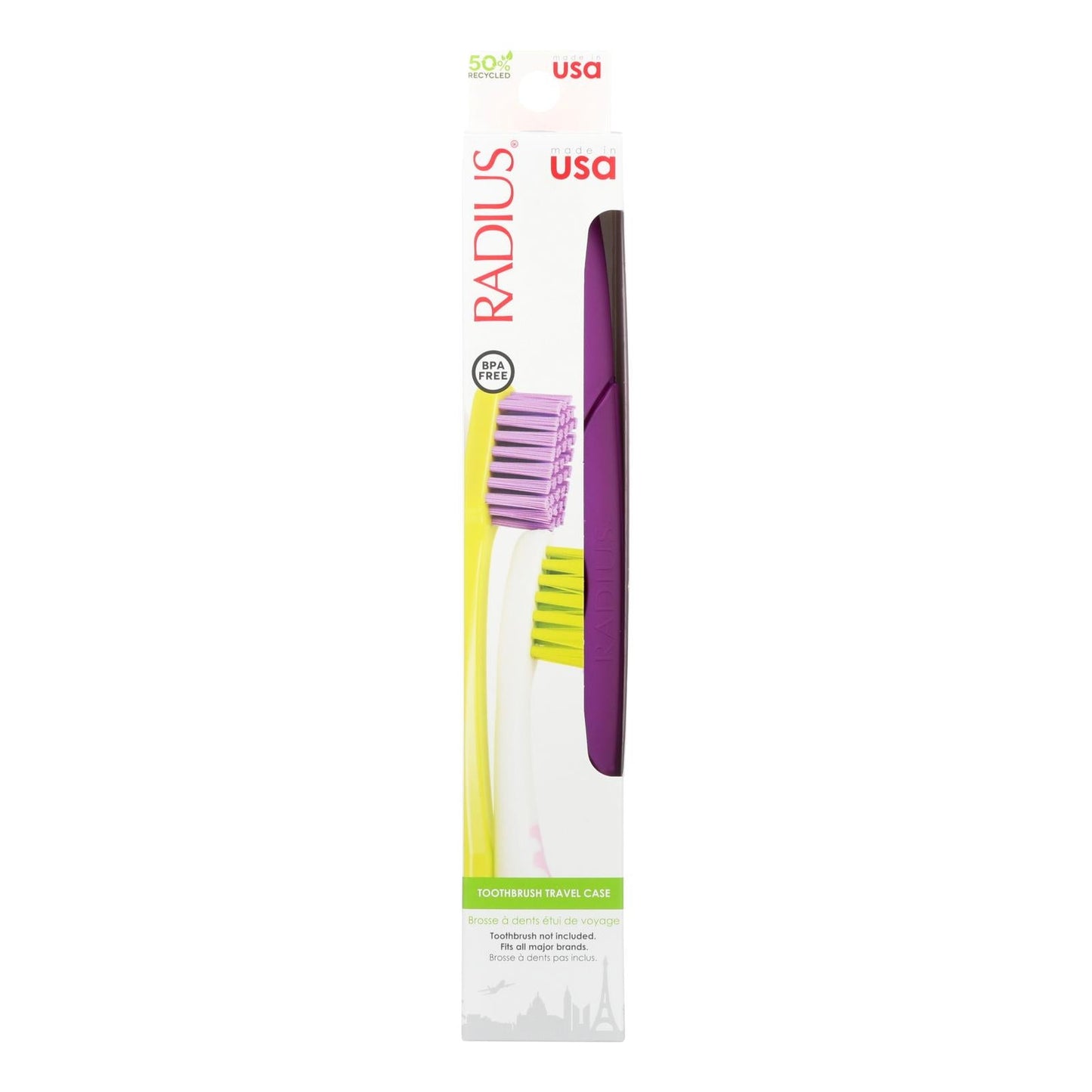 Radius Toothbrush Case, 6-Count Pack
