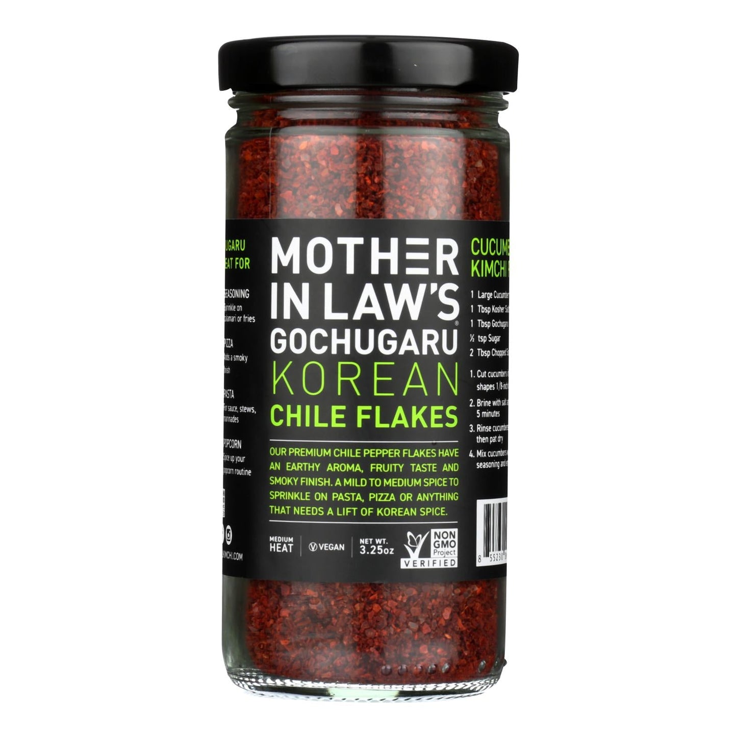 Mother-in-Law's Kimchi Chili Flakes: Korean Gochugaru Flakes (Pack of 6 - 3.5 Oz.)