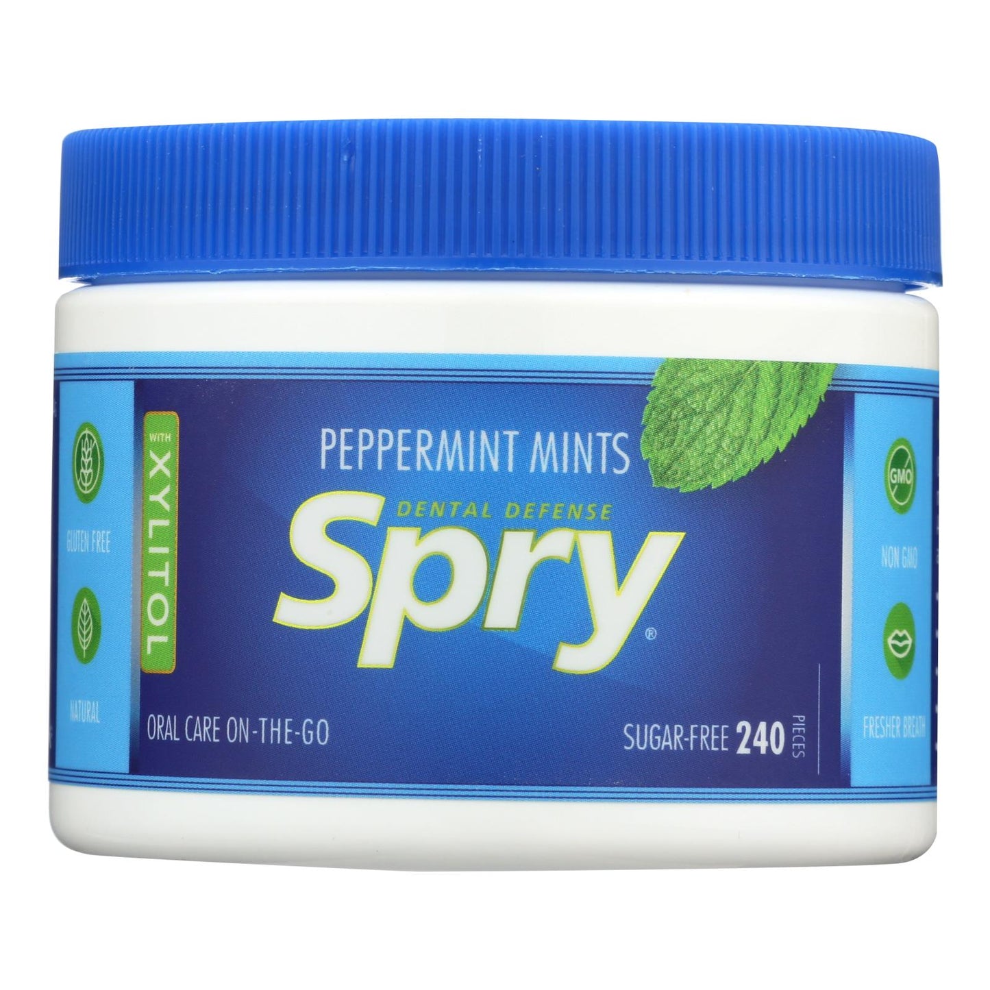 Spry Peppermint Xylitol Gems (240 Pieces)