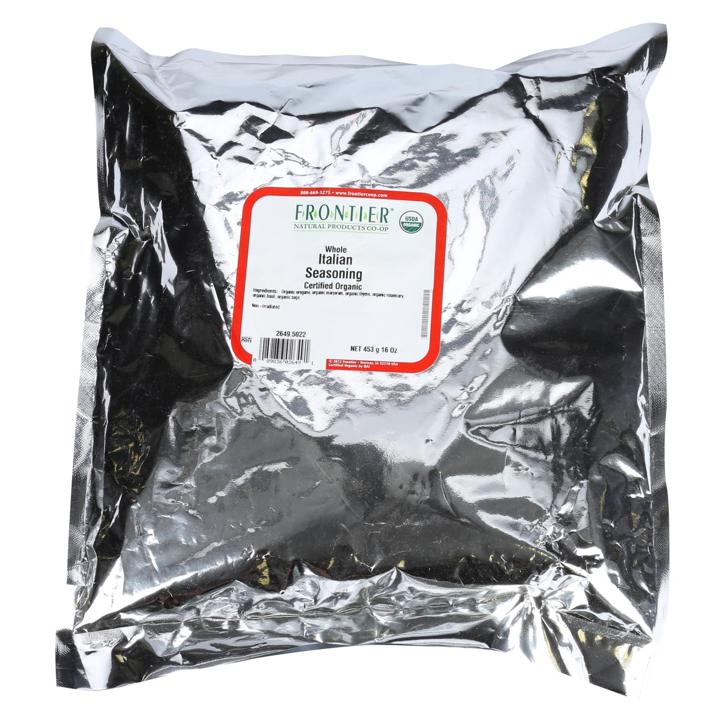 Frontier Herb - Organic Italian Seasoning Blend (1lb)