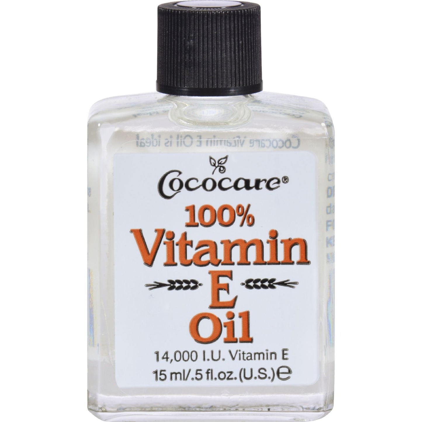 Cococare Vitamin E Oil - Premium Skin Care for Hydration and Nourishment, 14000 IU, 0.5 Fl Oz