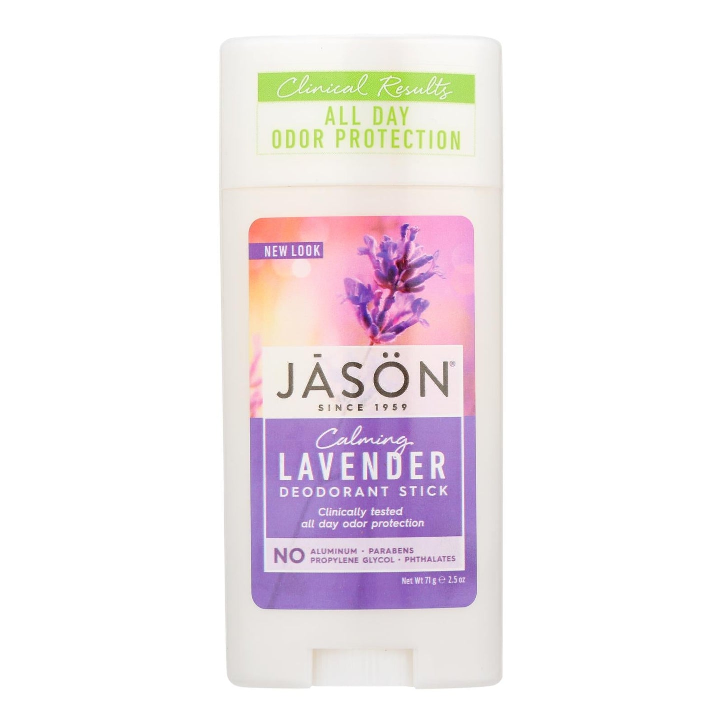 Jason Lavender Deodorant Stick, 2.5 Oz.