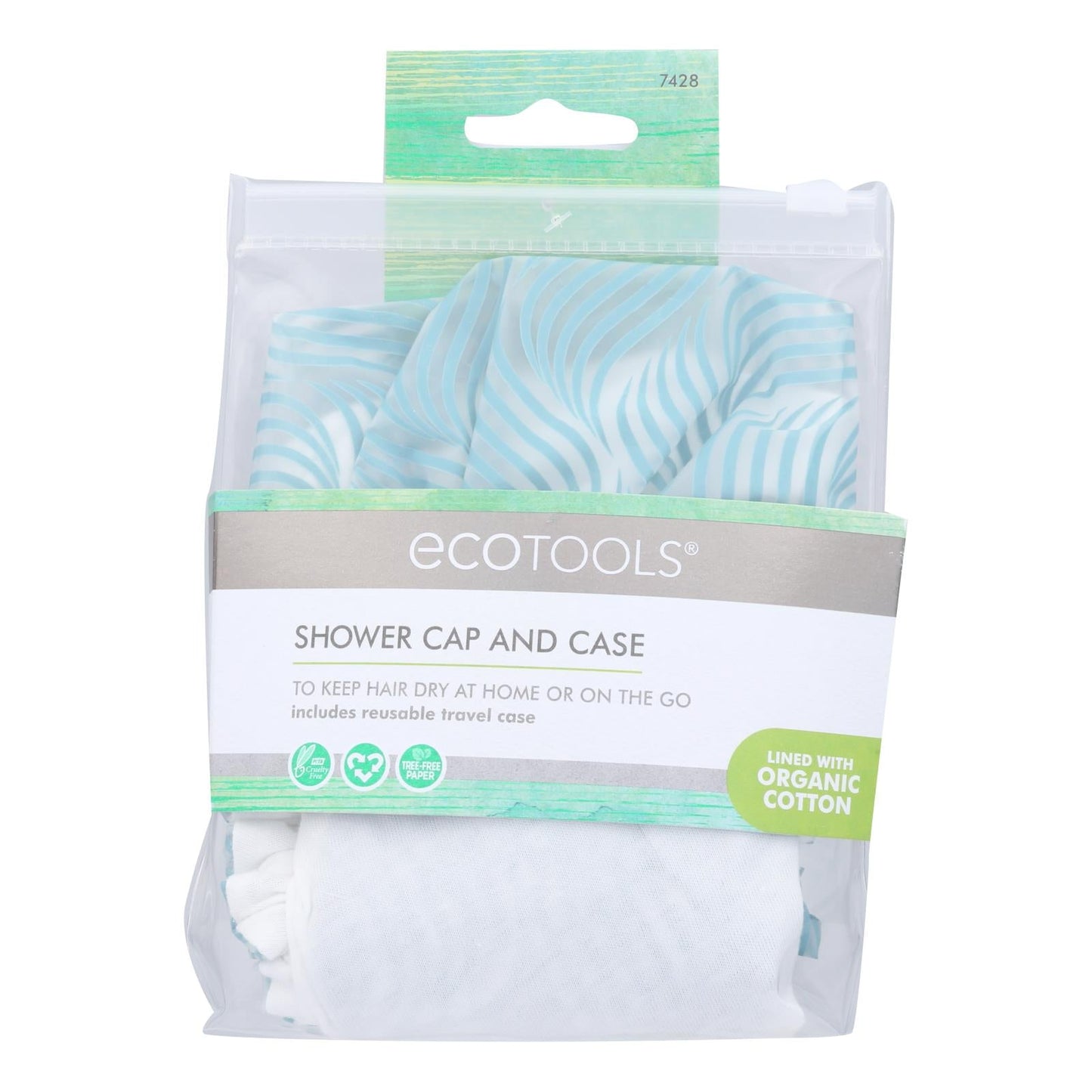 EcoTools Shower Caps 4-Pack
