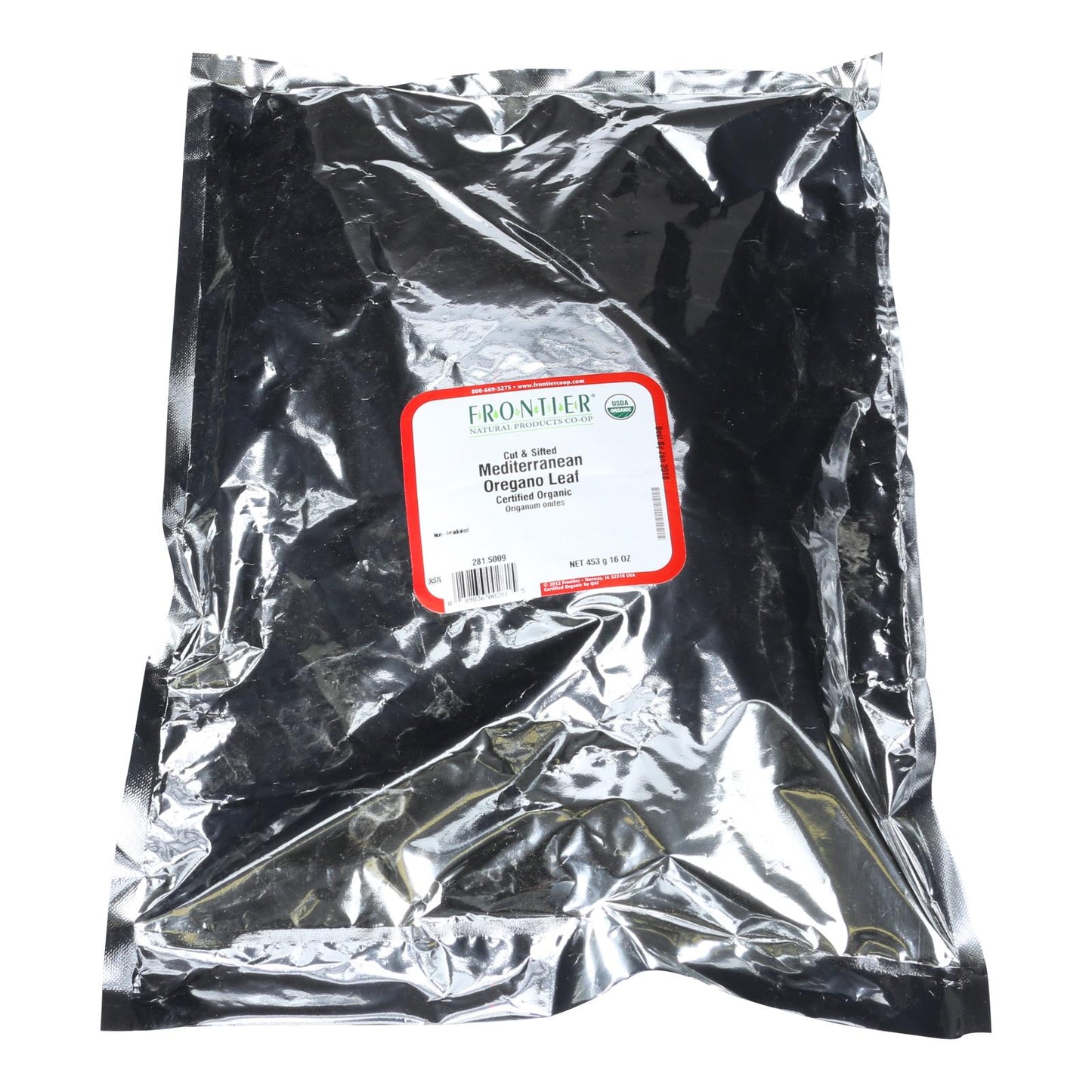 Frontier Herb - Organic Premium Fancy Grade Oregano Leaf (1 lb)