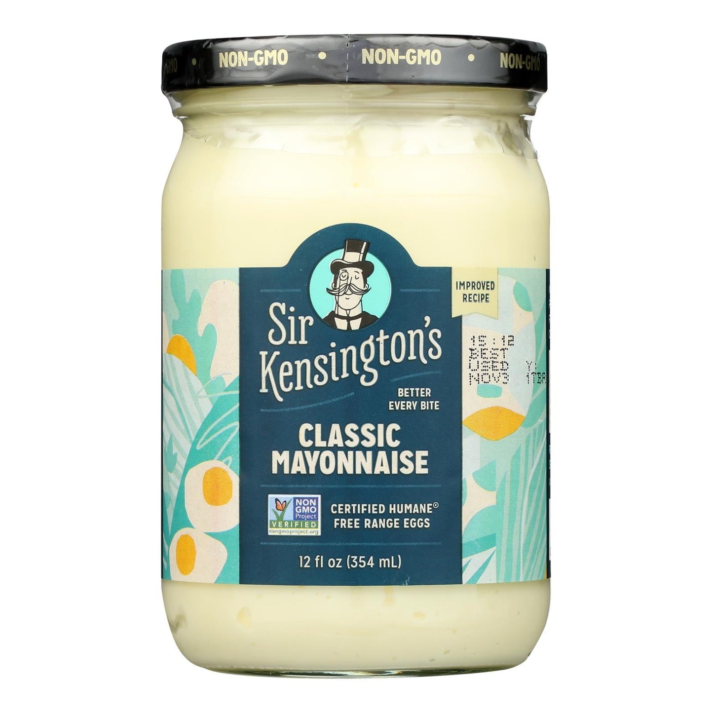 Sir Kensington's Gluten-Free Classic Mayonnaise, 6 Pack - 12 Oz. Bottles
