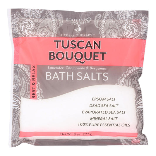 Soothing Touc Tuscan Bouquet Bath Salts (6-Pack, 8 Oz. Each)