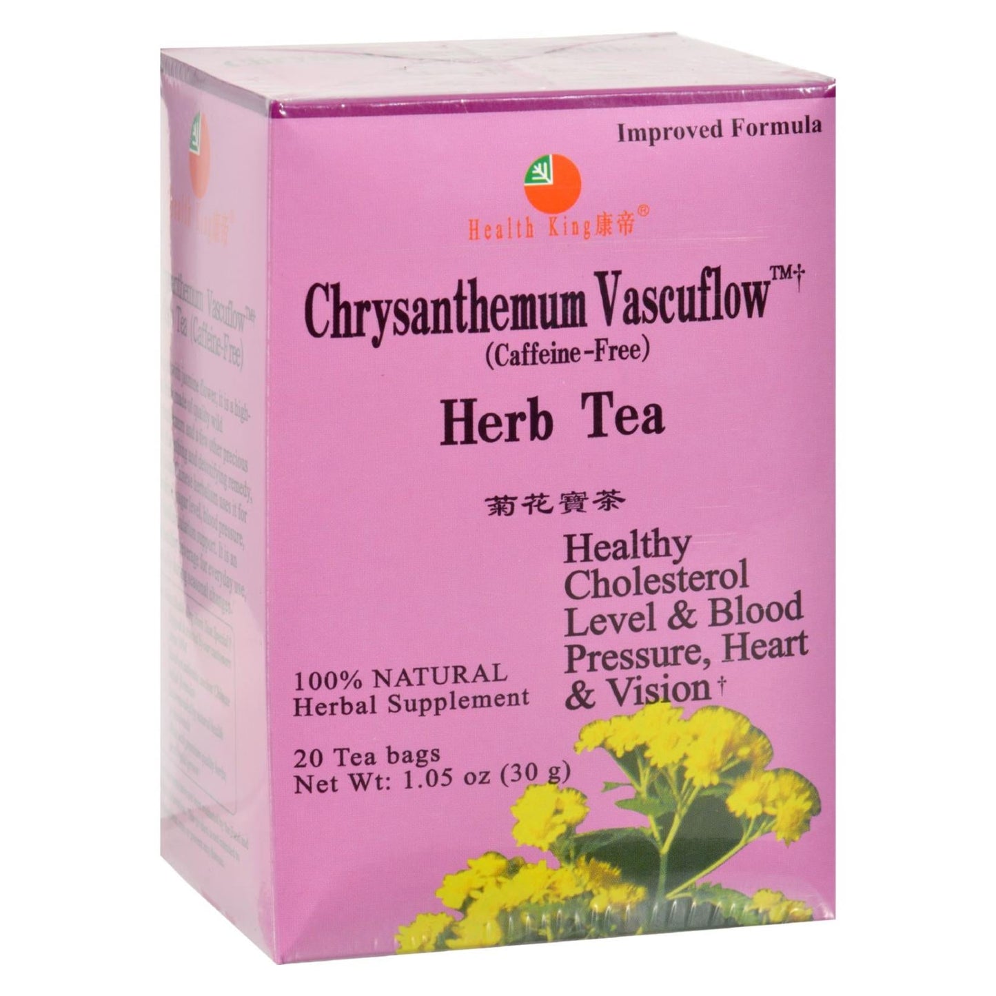 Health King Chrysanthemum Vascuflow Herb Tea