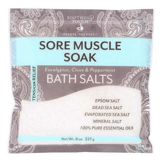 Soothing Touch Muscle Relief Bath Salts (6-Pack, 8 oz per Pack)
